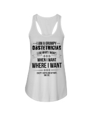 I Am A Grumpy Obstetrician Ladies Flowy Tank thumbnail