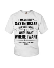 I Am A Grumpy Obstetrician Youth T-Shirt thumbnail