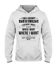 I Am A Grumpy Obstetrician Hooded Sweatshirt thumbnail