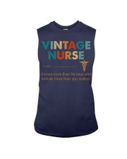Vintage Nurse Knows More Than He Says Sleeveless Tee thumbnail