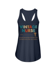 Vintage Nurse Knows More Than He Says Ladies Flowy Tank thumbnail