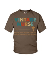 Vintage Nurse Knows More Than He Says Youth T-Shirt thumbnail