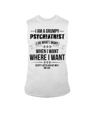 I Am A Grumpy Psychiatrist Sleeveless Tee thumbnail
