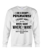 I Am A Grumpy Psychiatrist Crewneck Sweatshirt thumbnail