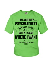 I Am A Grumpy Psychiatrist Youth T-Shirt thumbnail