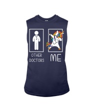 Other Doctors Me Unicorn Dabbing Cooler Than Other Sleeveless Tee tile