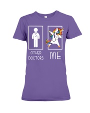 Other Doctors Me Unicorn Dabbing Cooler Than Other Premium Fit Ladies Tee tile