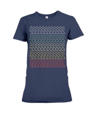 Audio Waveform Premium Fit Ladies Tee thumbnail