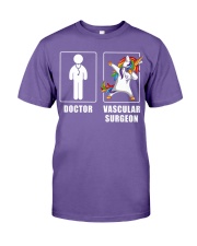 Vascular Surgeon Men Unicorn Cooler Than Doctor Premium Fit Mens Tee tile