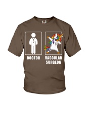 Vascular Surgeon Men Unicorn Cooler Than Doctor Youth T-Shirt tile