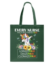 Every Nurse has Best Friend Pam Funny Nursing Gift Tote Bag tile
