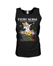 Every Nurse has Best Friend Pam Funny Nursing Gift Unisex Tank tile