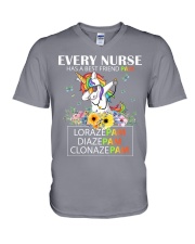 Every Nurse has Best Friend Pam Funny Nursing Gift V-Neck T-Shirt tile