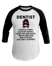 Dentist Hated By Many Baseball Tee tile
