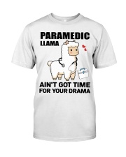 Paramedic Llama Hardworking Funny Gift Classic T-Shirt tile