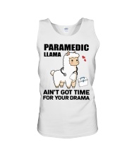 Paramedic Llama Hardworking Funny Gift Unisex Tank tile
