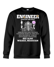 Engineer Definition Funny Like Wizard Magician Crewneck Sweatshirt tile