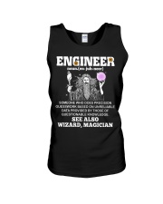 Engineer Definition Funny Like Wizard Magician Unisex Tank tile