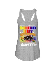 Sound Guy Nobody Notices What I Do Ladies Flowy Tank tile