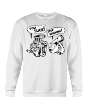 Supercharger VS Turbo Engine Mechanical Engineer Crewneck Sweatshirt tile
