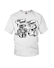 Supercharger VS Turbo Engine Mechanical Engineer Youth T-Shirt tile