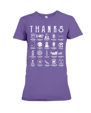 Thanks Science History Famous Scientist Gift Premium Fit Ladies Tee tile