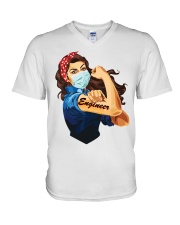 Engineer Strong V-Neck T-Shirt tile