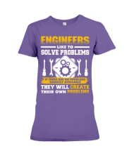 Engineers Like To Solve Problems Premium Fit Ladies Tee tile