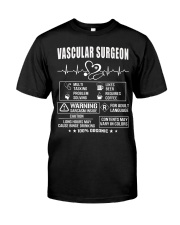 Multi Tasking Vascular Surgeon Classic T-Shirt front