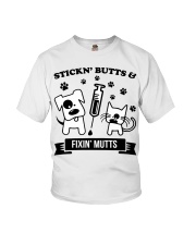 Veterinary Stickin Butts Youth T-Shirt tile