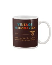 Vintage Veterinarian Knows More Than She Says Mug thumbnail