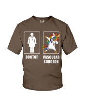 Vascular Surgeon Women Unicorn Cooler Than Doctor Youth T-Shirt tile