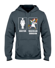 Vascular Surgeon Women Unicorn Cooler Than Doctor Hooded Sweatshirt tile