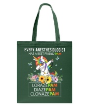 Best Friend Pam Anesthesiologist Tote Bag tile