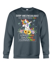 Best Friend Pam Anesthesiologist Crewneck Sweatshirt tile