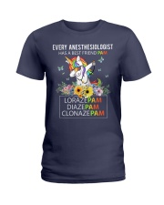 Best Friend Pam Anesthesiologist Ladies T-Shirt tile