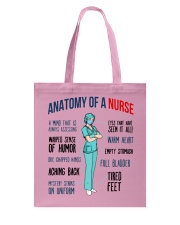 Anatomy Of A Nurse Rired Nursing Gift Tote Bag tile