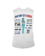 Anatomy Of A Nurse Rired Nursing Gift Sleeveless Tee tile