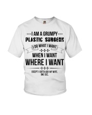 I Am A Grumpy Plastic Surgeon Youth T-Shirt thumbnail