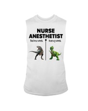 Nurse Anesthetist During Work Sleeveless Tee tile