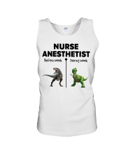 Nurse Anesthetist During Work Unisex Tank tile