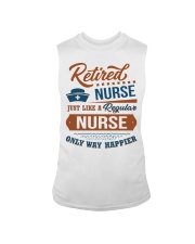 Gift For Retired Nurse Only Way Happier Sleeveless Tee tile