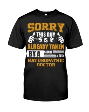 Sorry This Guy Taken By Naturopathic Doctor Premium Fit Mens Tee thumbnail