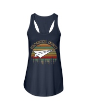 Aeronautical Engineer Paper Airplane Ladies Flowy Tank tile