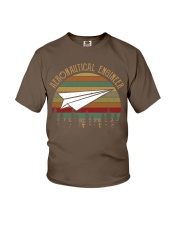 Aeronautical Engineer Paper Airplane Youth T-Shirt tile