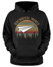 Aeronautical Engineer Paper Airplane Hooded Sweatshirt apparel-hooded-sweatshirt-lifestyle-front-34