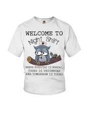 Welcome To Night Shift Nurse Youth T-Shirt tile
