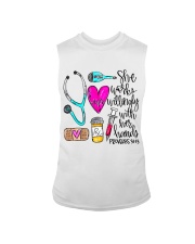 Doctor She Works Willingly With Her Hands Sleeveless Tee thumbnail