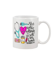 Doctor She Works Willingly With Her Hands Mug thumbnail