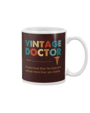 Vintage Doctor Knows More Than He Says Mug thumbnail